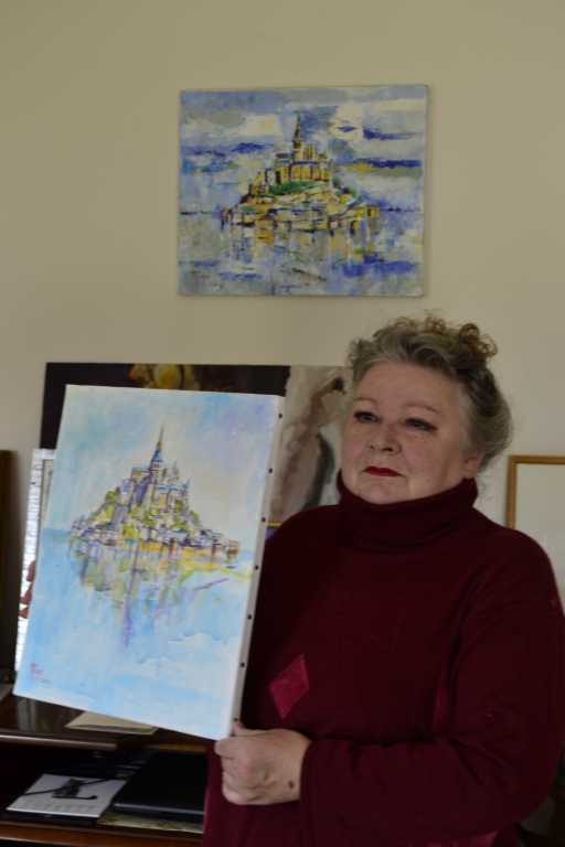 Peintre prs de Saint Malo (35)